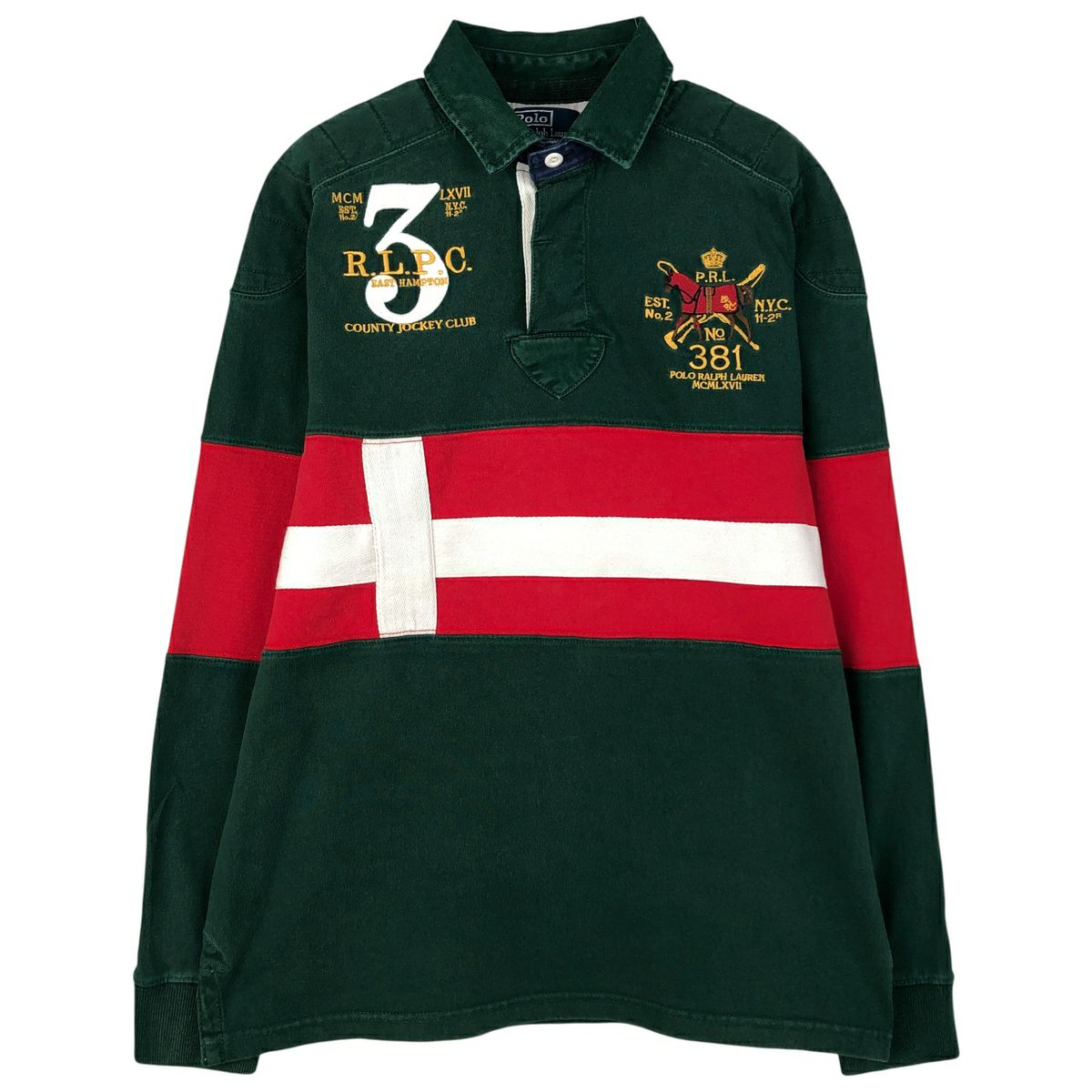M ラルフローレン クッキーパッチ ラガーシャツ POLOロゴ the Apartment