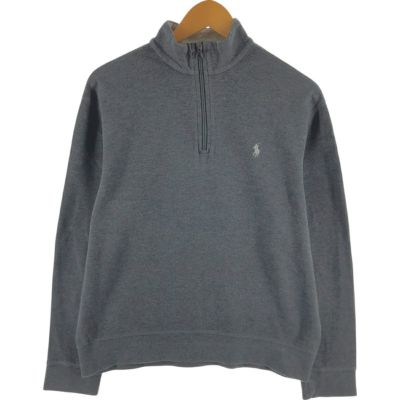 新品未使用品POLORALPHLAURENハーフジップスウェットグレー 中古・古着通販】POLO RALPH LAUREN (ポロ・ラルフローレン