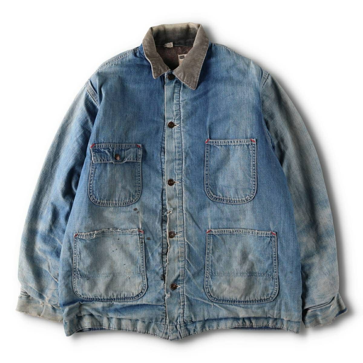 古着 ～70年代 シアーズ Sears WORK WEAR デニムカバーオール メンズM