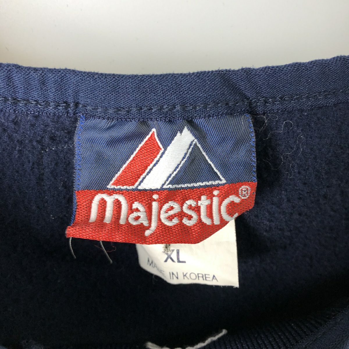 古着 Majestic MLB BOSTON REDSOX ボストンレッドソックス フリース