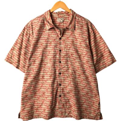 90s L.L.Beanエルエルビーン アロハシャツ 開襟半袖シャツヴィンテージ 90s L.L.Bean エルエルビーン アロハシャツ 半袖 アロハ