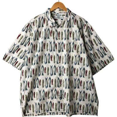 古着 90～00年代 コロンビア Columbia 半袖 コットン チェック