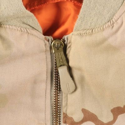 古着 80～90年代 民間品 アルファ ALPHA MA-1タイプ 迷彩柄 3C