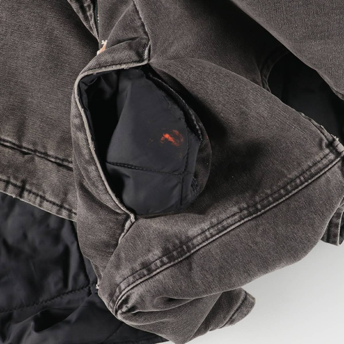 古着 00年代 カーハート Carhartt クラシックベスト 中綿入り ダック