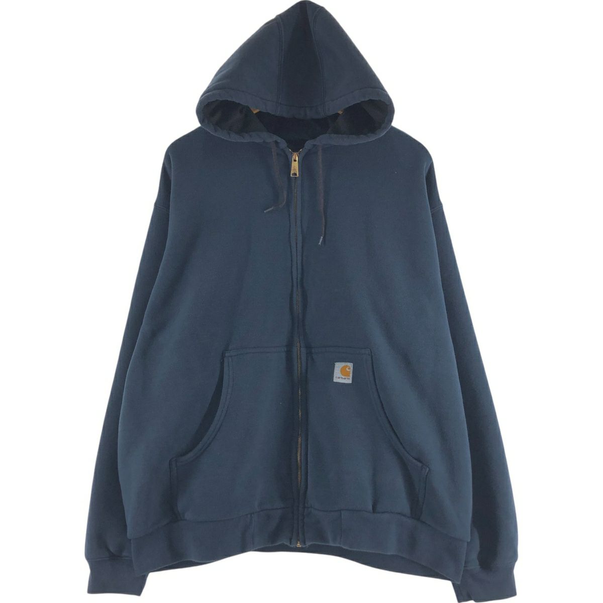 古着 カーハート Carhartt スウェットフルジップパーカー メンズXXL  