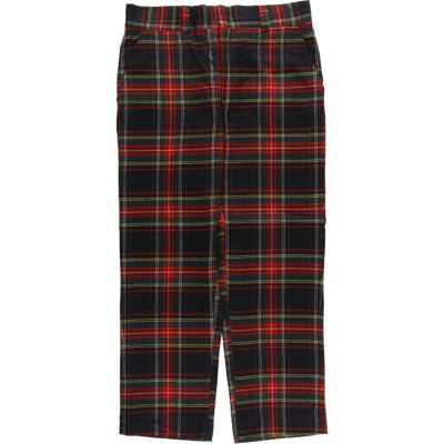 古着 70年代 エルエルビーン L.L.Bean タータンチェック ウール