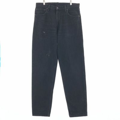 リーバイス Levi's 550 RELAXED FIT ブラックジーンズ テーパード