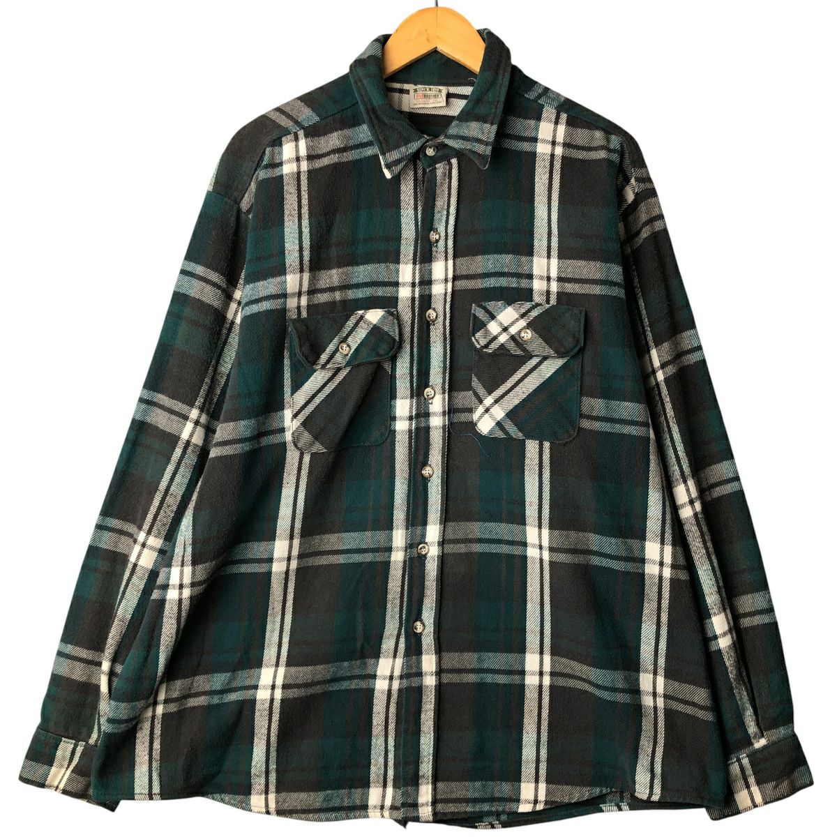 古着 90年代 ファイブブラザー Five Brother TALLMAN 長袖 フランネル
