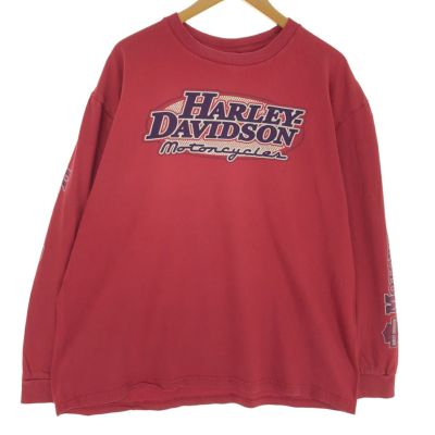 古着 00年代 ハーレーダビッドソン Harley-Davidson ロングTシャツ ロンT メンズXL相当 /eaa466178 【中古】 【240723】 ss2503_30