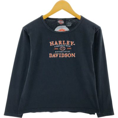 古着 ハーレーダビッドソン Harley-Davidson フード付き Vネック