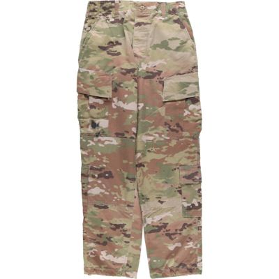 米軍実物 マルチカモパンツ M-R Medium-Regular ARMY 古着 米軍実品 迷彩柄 マルチカムカモ リップストップ