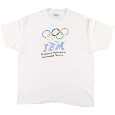 古着 90年代 ヘインズ Hanes OLYMPIC IBM オリンピック