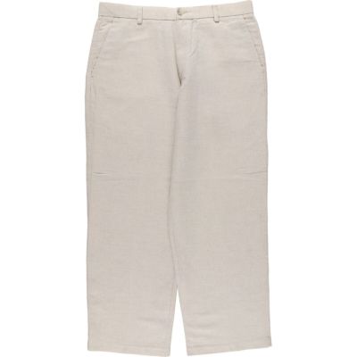 定番　希少　dockers ドッカーズ　ホワイト　コットンリネン　スラックス 古着 ドッカーズ DOCKERS PREMIUM FLAT FRONT CLASSIC FIT