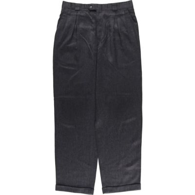 古着 ハガー HAGGAR BLACK LABEL ツータック スラックスパンツ