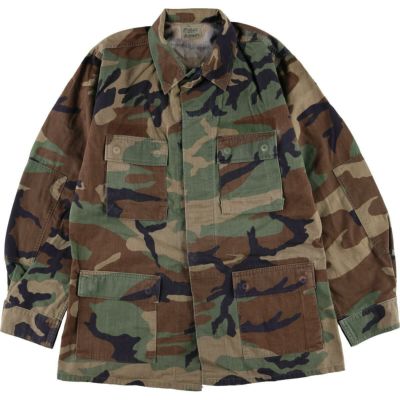 古着 99年納品 米軍実品 ウッドランドカモ 迷彩 B.D.U ミリタリー