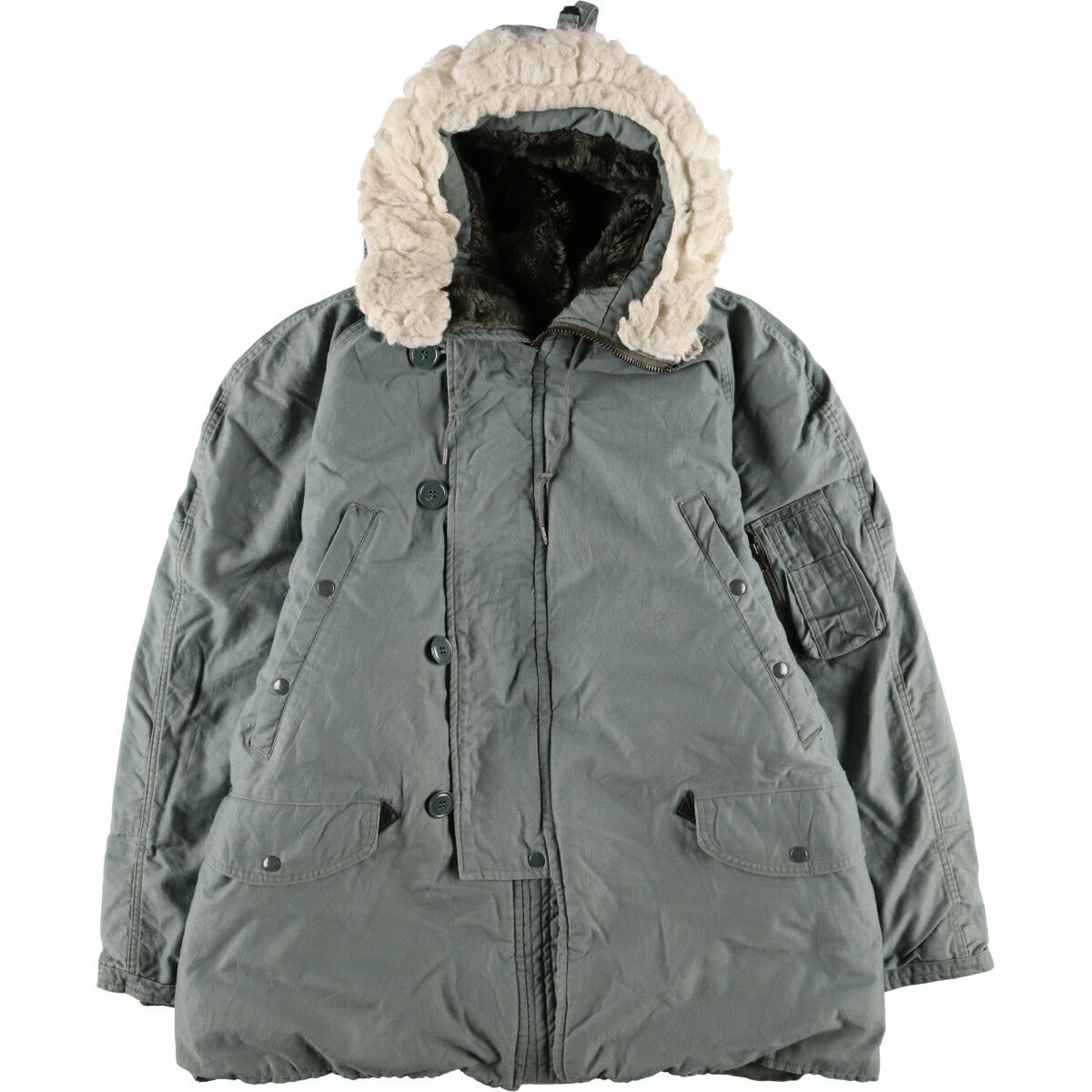 古着 民間品 70年代 TIMBER KING B-15タイプ ミリタリー フライト