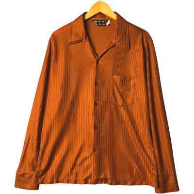 古着 60年代 アロー Arrow 半袖 オープンカラー シャツ USA製