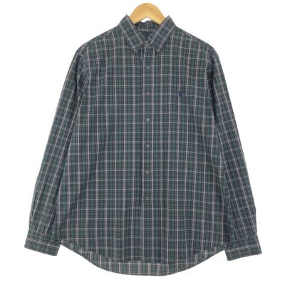 古着 ラルフローレン Ralph Lauren CUSTOM FIT 長袖 ボタン