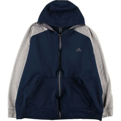 古着 00年代 アディダス adidas 切替 ジャージパーカー トラック