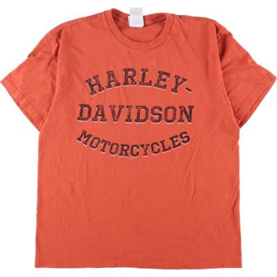 古着 ハーレーダビッドソン Harley-Davidson 両面プリント モーター ...