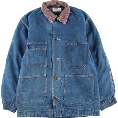 古着 80年代 オシュコシュ Osh kosh デニムカバーオール メンズXXL ...