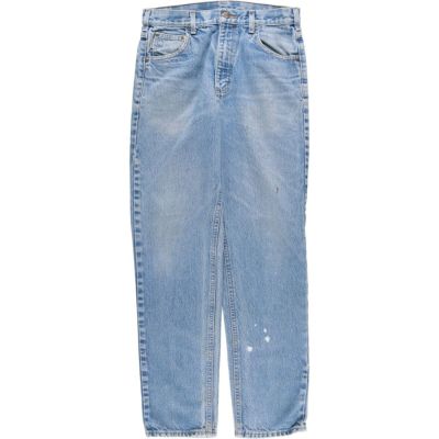 古着 90年代 カーハート Carhartt テーパードデニムパンツ USA製