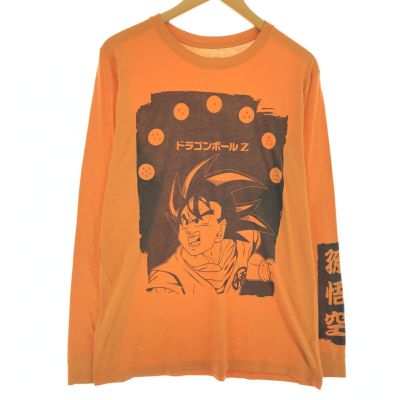 古着 DRAGONBALL Z ドラゴンボールZ 孫悟空 ロングTシャツ ロンT