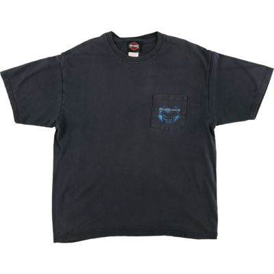 古着 00年代 ハーレーダビッドソン Harley-Davidson バックプリント モーターサイクル バイクTシャツ USA製 メンズL相当  /eaa469091 【中古】 【240726】
