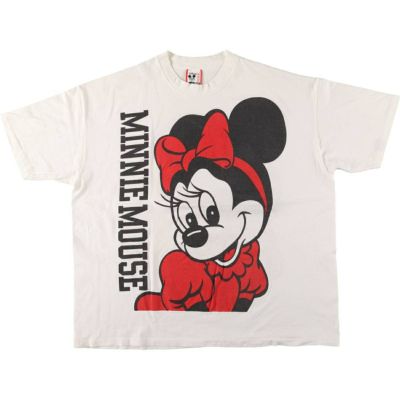 ミニーマウス ヴィンテージTシャツ Mサイズ DISNEY ヴィンテージ ミニーマウスTシャツ サイズ実寸 USA製
