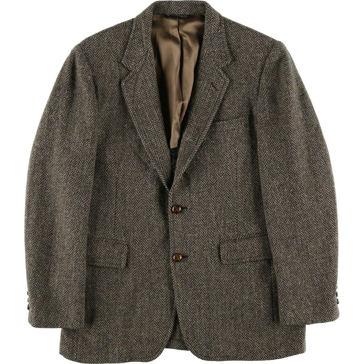 古着 Centaur カシミア混 ウールテーラードジャケット 英国製 メンズL