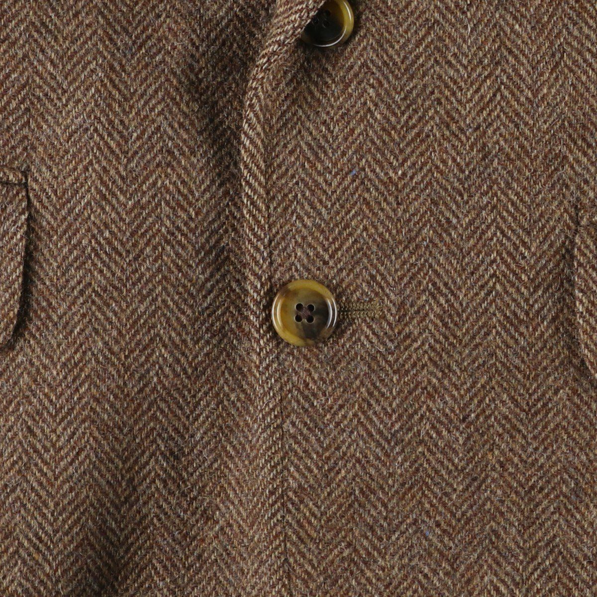 古着 80～90年代 ランズエンド LANDS END ヘリンボーン ウール