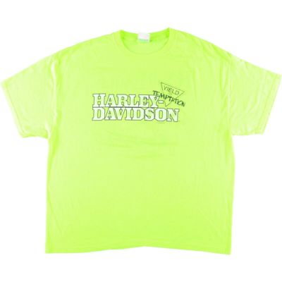 ビッグサイズ ハーレーダビッドソン Harley-Davidson 袖プリント 両面プリント ロングTシャツ ロンT メンズXXXL /eaa371001