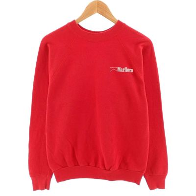古着 80年代 Tultex Marlboro マールボロ アドバタイジング スウェットシャツ トレーナー USA製 メンズL相当 ヴィンテージ /eaa400742 【中古】 【240727】 ss2503_30