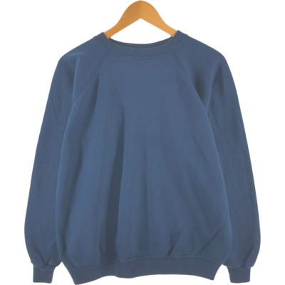 古着 80年代 ヘインズ Hanes 無地 ブランクスウェットシャツ トレーナー USA製 メンズXL相当 青タグ ヴィンテージ /eaa498726 【中古】 【250127】