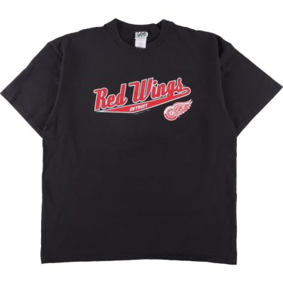 古着 90年代 リー Lee SPORT NHL DETROIT RED WINGS デトロイトレッド