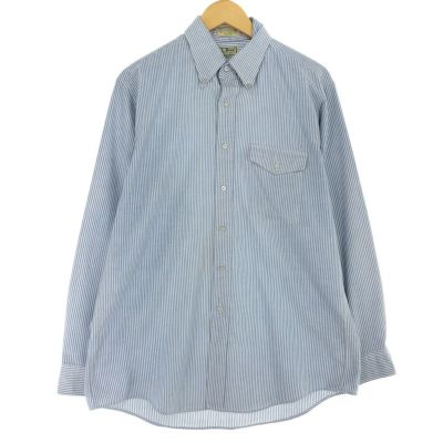 古着 エルエルビーン L.L.Bean 長袖 ボタンダウンストライプシャツ USA製 メンズL相当 /eaa471389 【中古】 【240727】 ss2503_30