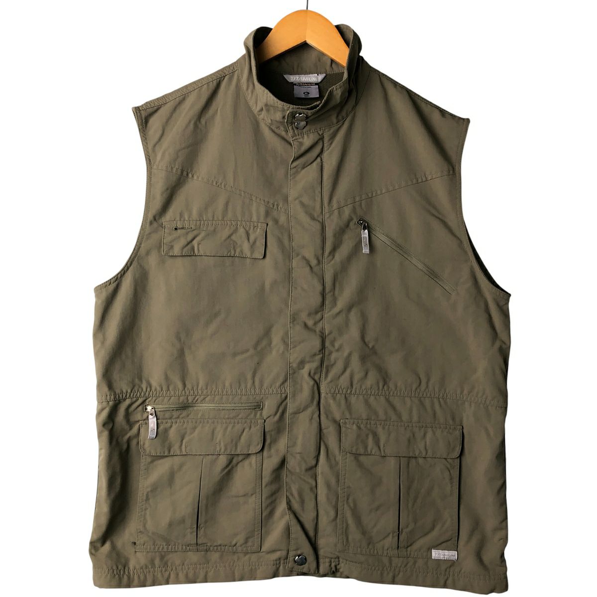 古着 90年代 コロンビア Columbia PFG フィッシングベスト メンズL