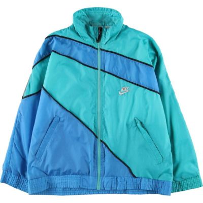古着 90年代 ナイキ NIKE 銀タグ ナイロンジャケット バックロゴ レディースM相当 ヴィンテージ /eaa570508 【中古】 【250724】 【Elulu/エルル】