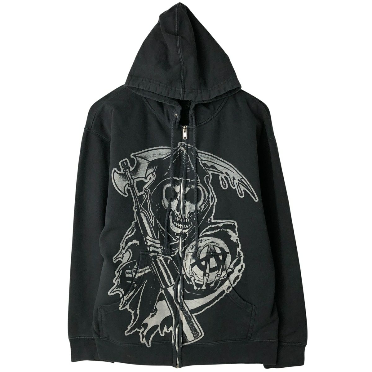 古着 Sons of Anarchy サンズオブアナーキー ドクロ柄 スカル柄