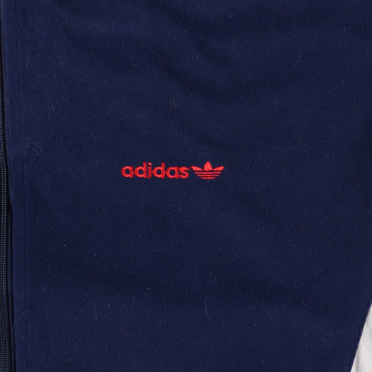 古着 80年代 アディダス adidas トレフォイルロゴ ベロアジャージ