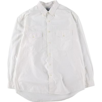 古着 90年代 ギャップ GAP オールドギャップ 長袖 ボタンダウンシャツ メンズM相当 ヴィンテージ /eaa471357 【中古】 【240725】 ss2503_30