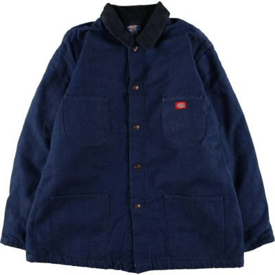 古着 90年代 ディッキーズ Dickies デニムカバーオール メンズXL