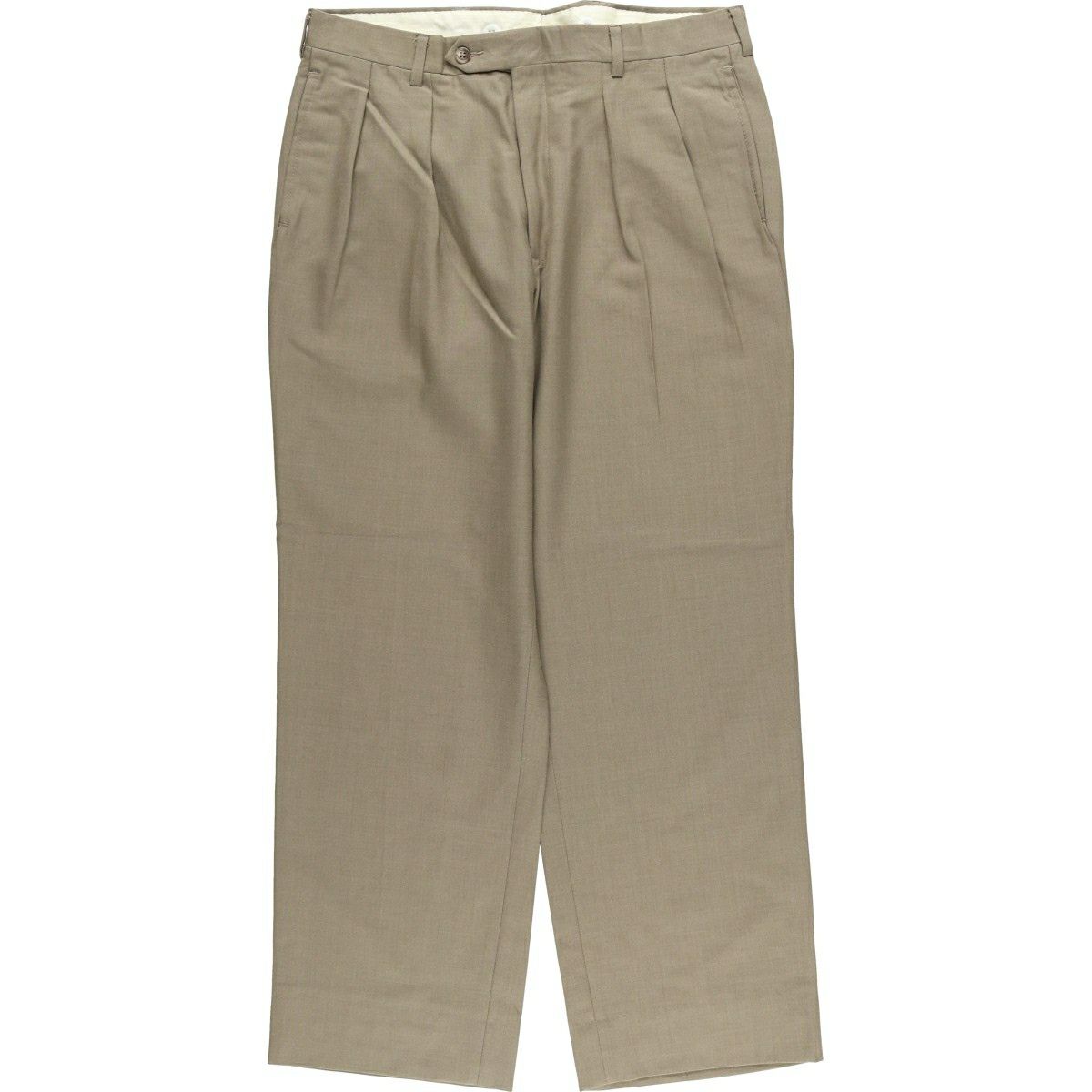 古着 90年代 ジョスエーバンク JOS.A.BANK ツータック ウールパンツ