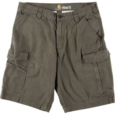 古着 カーハート Carhartt RELAXED FIT ダック地 カーゴショーツ