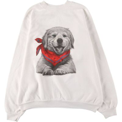 古着 00年代 ギルダン GILDAN HEAVYWEIGHT 犬柄 アニマル