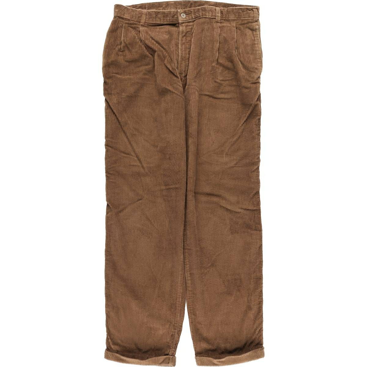 古着 90年代 ドッカーズ DOCKERS khakis 太畝 ツータック コーデュロイ