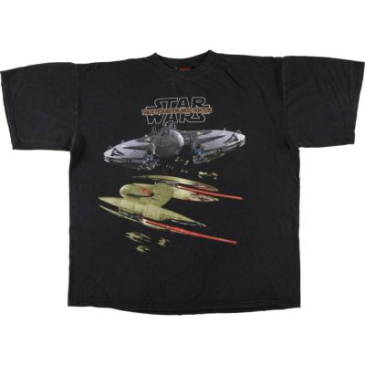古着 90年代 STAR WARS スターウォーズ 映画 ムービーTシャツ メンズXL相当 ヴィンテージ /eaa570149 【中古】 【250725】