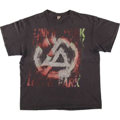 古着 LINKIN PARK リンキンパーク カットオフ バンドTシャツ