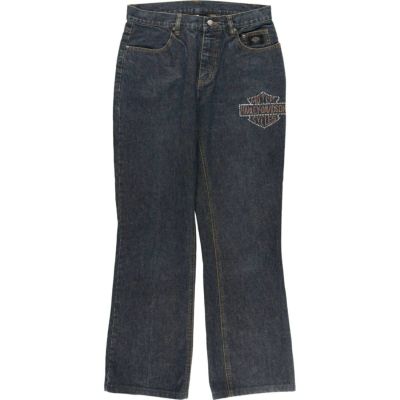 古着 ハーレーダビッドソン Harley-Davidson ブラックデニム