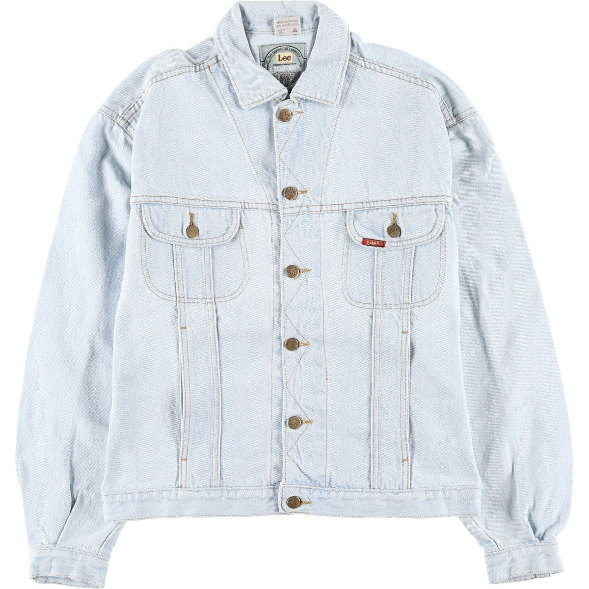 古着 90年代 リー Lee WESTERN CUT ウエスタンカット デニムジャケット